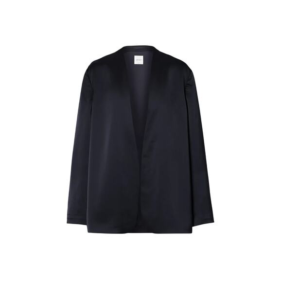 Leset Satin Blue Barb Size M Blazer
